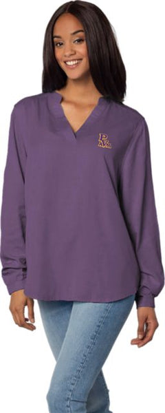Prairie View A & M University Women's Panthers Split Neck Tunic