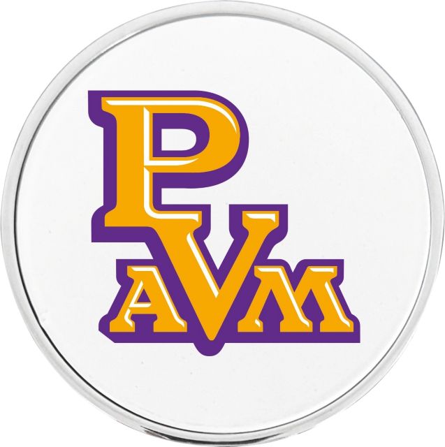 Prairie View A & M University Panthers Circle Adhesive Emblem