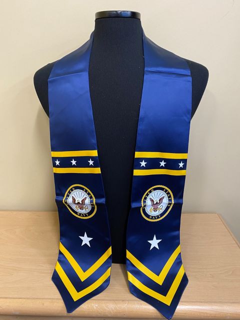 Navy Stole