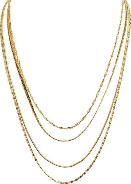NK FOUR ROW LAYERNECKLA GOL