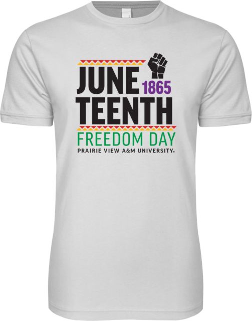 Prairie View AandM Next Level SoftStyle T Shirt Juneteenth - ONLINE ONLY